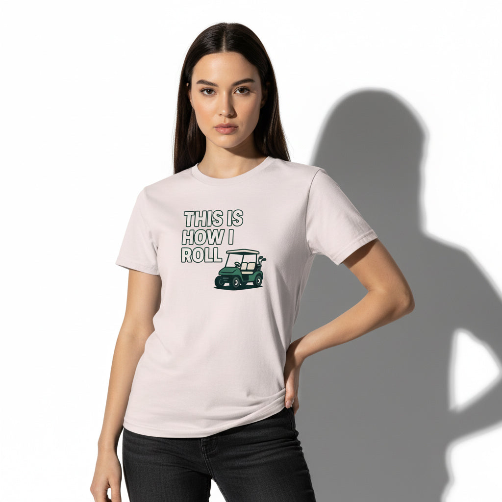 This Is How I Roll Golf T-Shirt – Funny Sports Graphic Tee, Unisex