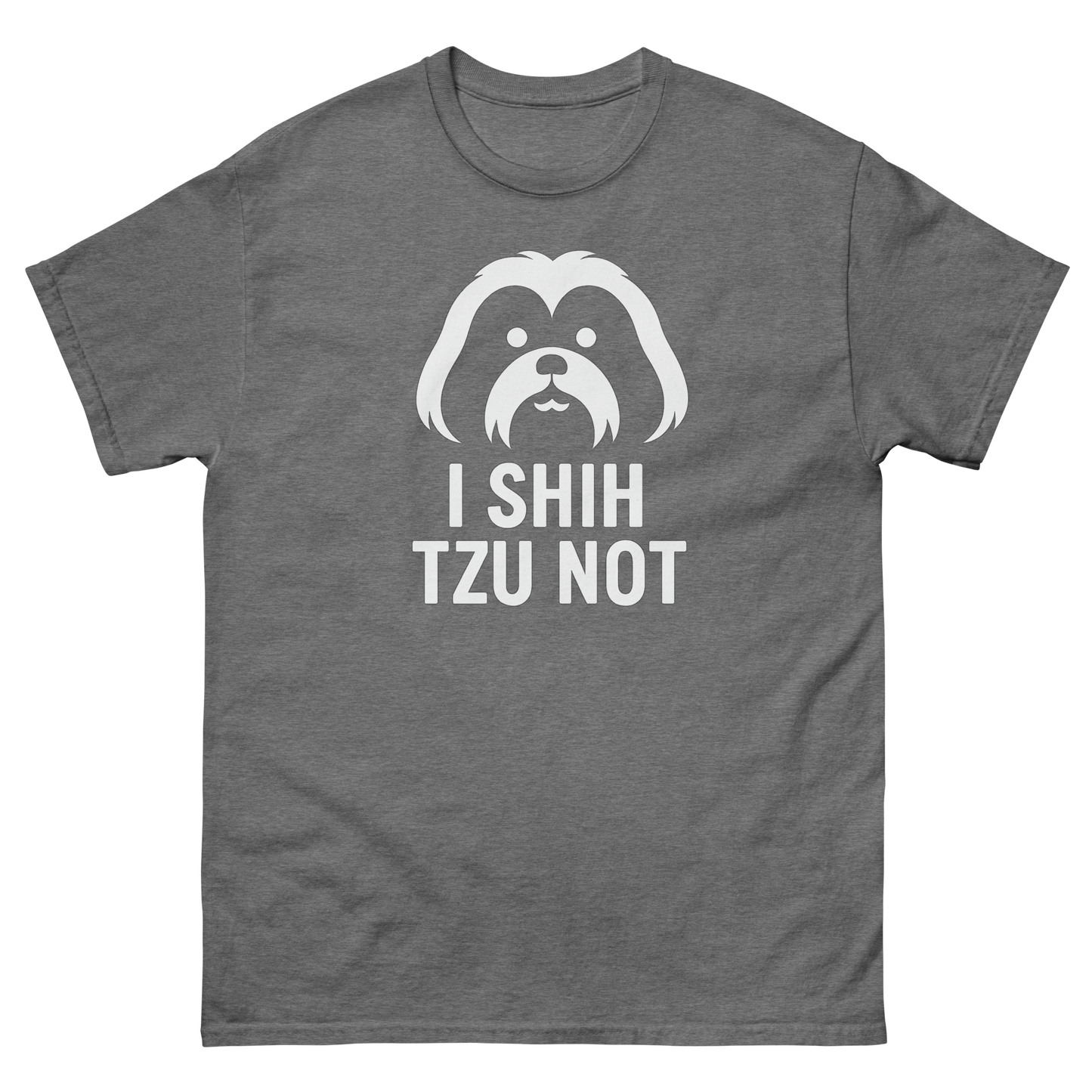 I Shih Tzu Not Dog Pun Tee – Cute Graphic, Gift for Pet Lovers, Unisex