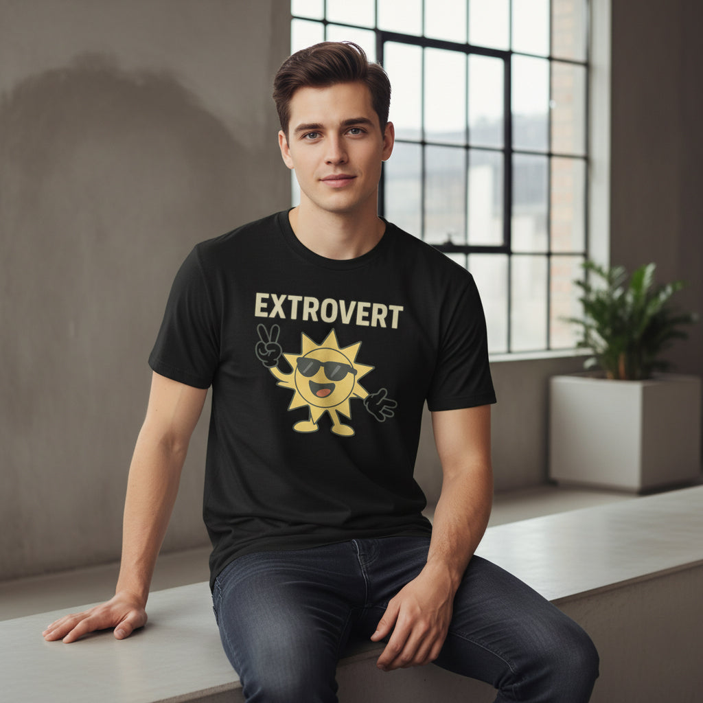 Funny Extrovert T-Shirt – Personality Statement Shirt, Gift, Men’s & Women’s