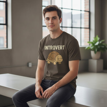Introvert Statement T-Shirt – Funny Personality Graphic Tee, Unisex, Soft Cotton