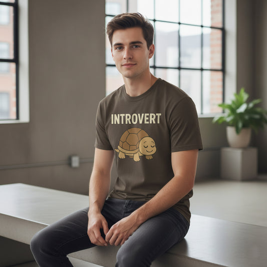 Introvert Statement T-Shirt – Funny Personality Graphic Tee, Unisex, Soft Cotton