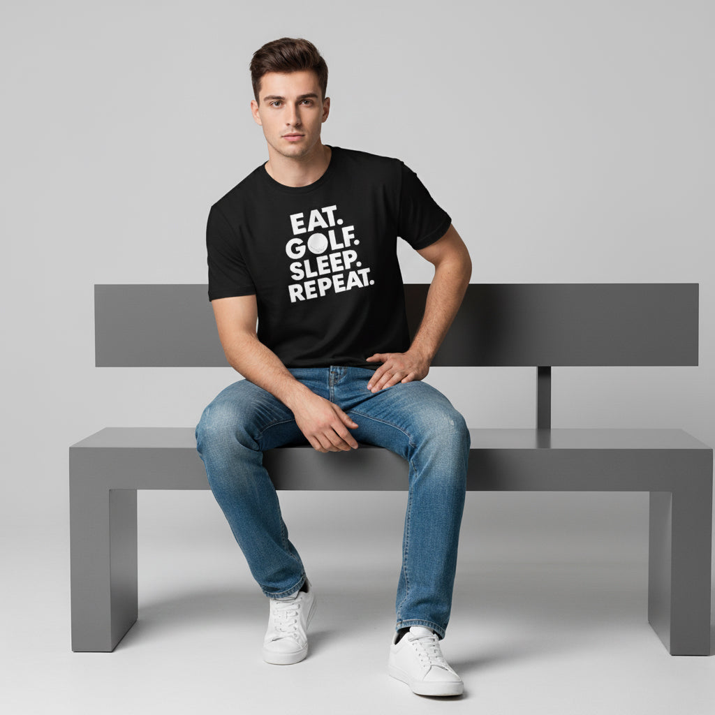 Life Is Better On A Fairway Golf T-Shirt – Unisex, Soft Cotton, Golfer Gift