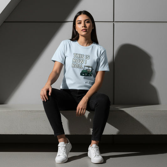 This Is How I Roll Golf T-Shirt – Funny Sports Graphic Tee, Unisex