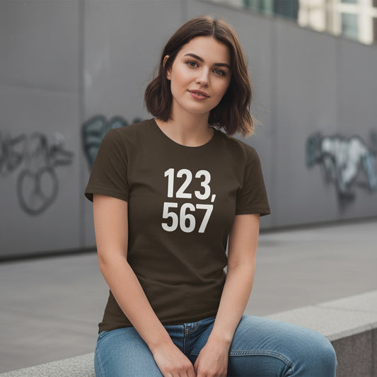 123, 567 - ¡Salsa! Dance T-Shirt – Funny Latin Dance Graphic Tee, Unisex, Soft Cotton