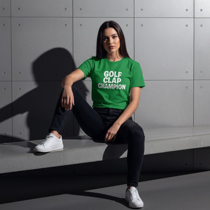 Golf Clap Champion Graphic Tee – Humor Sports Shirt, Player Gift