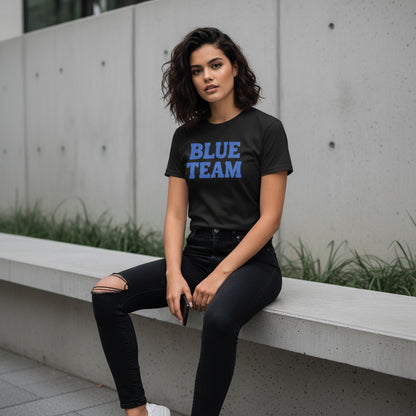 Blue Team Member T-Shirt – Sporting Event Shirt, Team Logo, Unisex, Gift