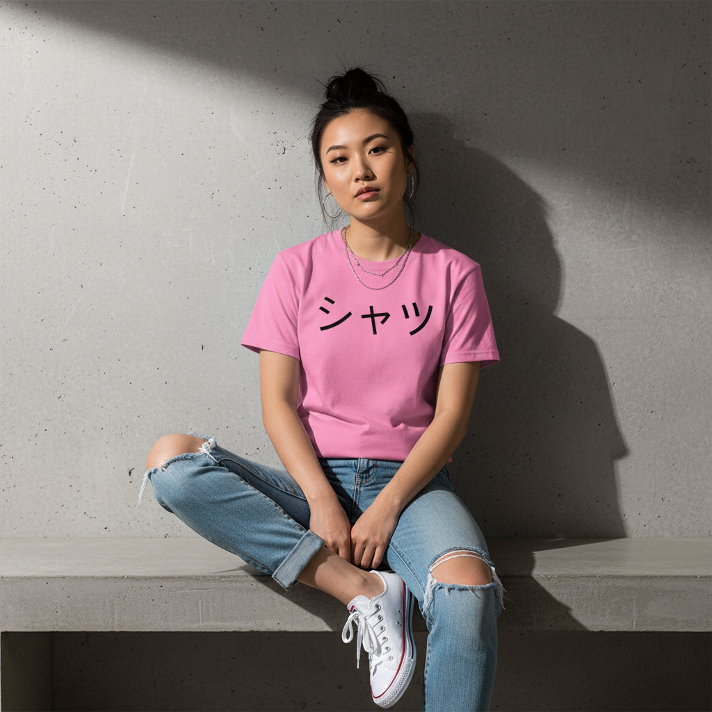 Happy Japanese Theme T-Shirt – Symbolic Kanji, Comfort Fit, Gift for Japan Lovers