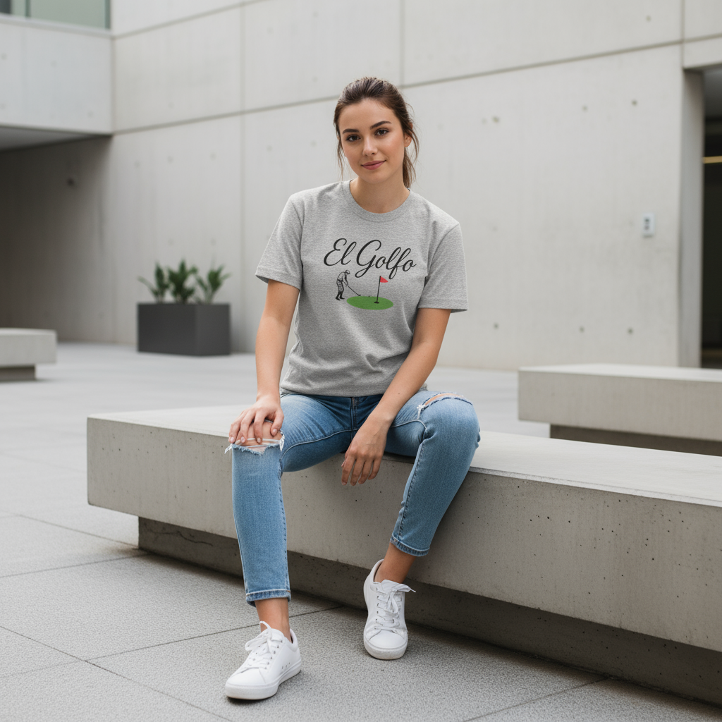 El Golfo Latin Humor Tee – Spanish Phrase Shirt, Retro Style, Sioux Falls