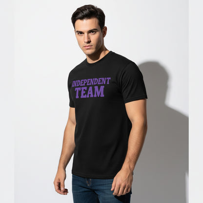 Independent Team Slogan Tee – Bold Group Shirt, Comfortable Fit,