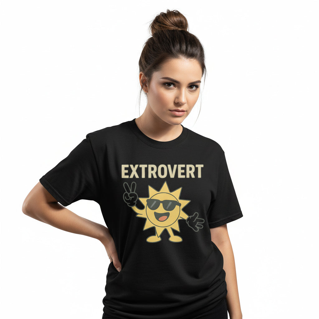 Funny Extrovert T-Shirt – Personality Statement Shirt, Gift, Men’s & Women’s