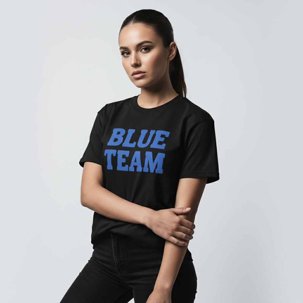 Blue Team Member T-Shirt – Sporting Event Shirt, Team Logo, Unisex, Gift