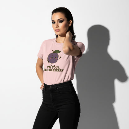 Funny Western Movie Quote T-Shirt – I’m Your Huckleberry, Men’s & Women’s