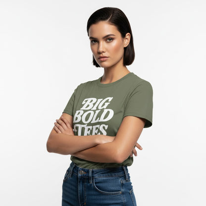 Big Bold Tees Statement T-Shirt – Graphic Slogan, Unisex, Soft Cotton