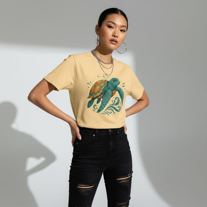 Sea Turtle Graphic T-Shirt – Ocean Animal, Soft Cotton, Eco-Friendly, Unisex