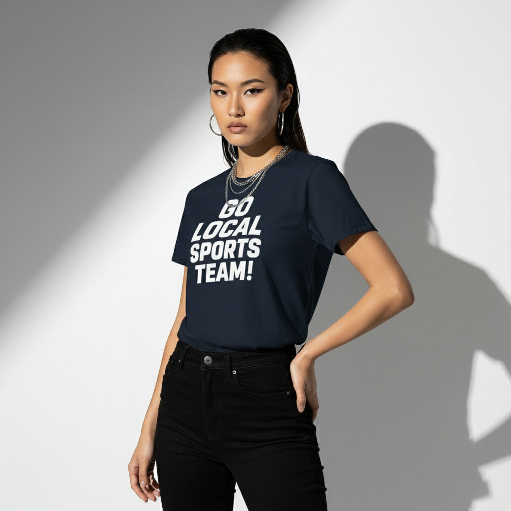 Go Local Sports Team! Game Day Tee – Sports Humor Shirt, Men’s & Women’s