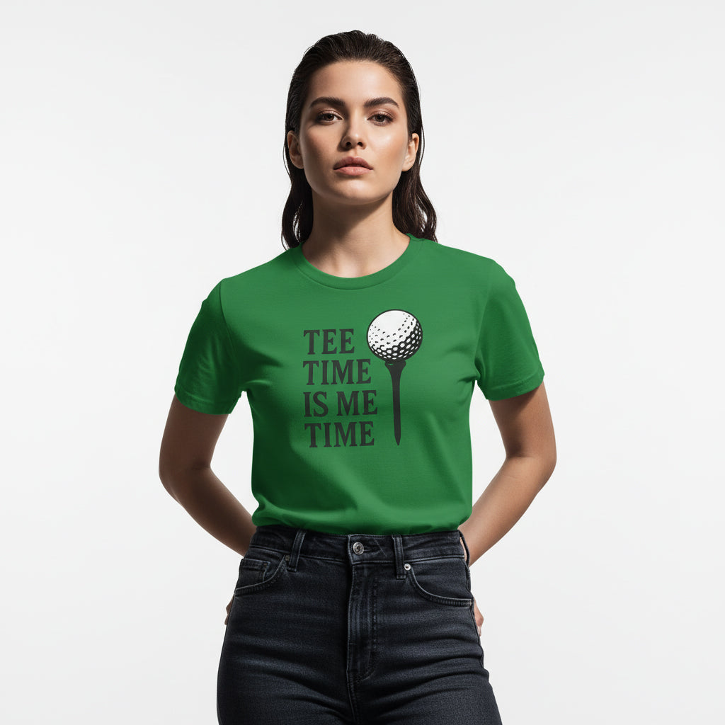 Golf Escape Slogan Shirt – Tee Time is Me Time Graphic, Gift for Players, South Dakota
