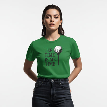 Golf Escape Slogan Shirt – Tee Time is Me Time Graphic, Gift for Players, South Dakota