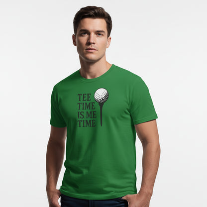 Golf Escape Slogan Shirt – Tee Time is Me Time Graphic, Gift for Players, South Dakota