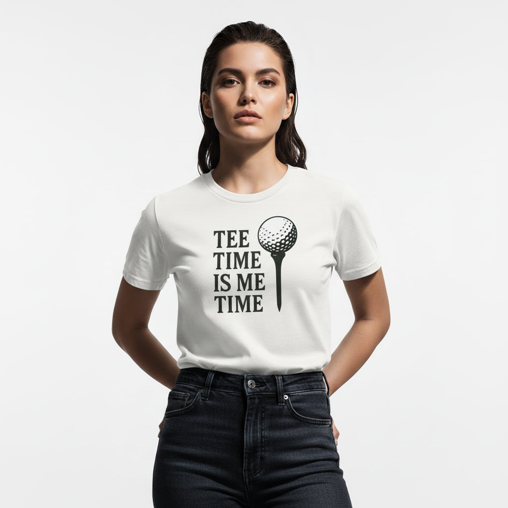 Golf Escape Slogan Shirt – Tee Time is Me Time Graphic, Gift for Players, South Dakota