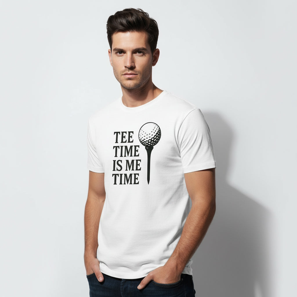 Golf Escape Slogan Shirt – Tee Time is Me Time Graphic, Gift for Players, South Dakota