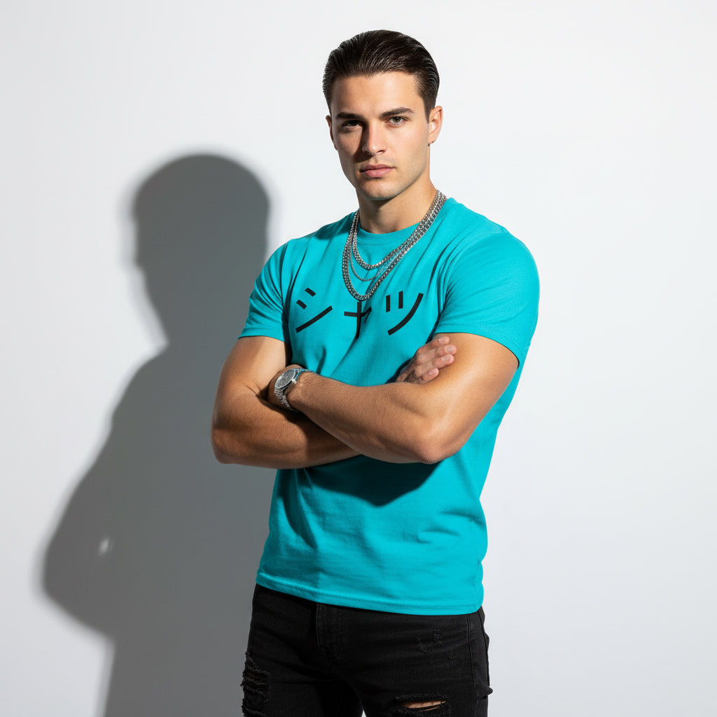 Happy Japanese Theme T-Shirt – Symbolic Kanji, Comfort Fit, Gift for Japan Lovers