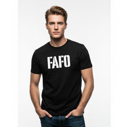 FAFO Slogan T-Shirt – Funny Meme Graphic, Unisex, Soft Cotton