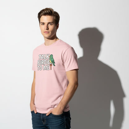 Talk Birdie To Me Funny Golf T-Shirt – Unisex, Soft Cotton, Golfer Gift
