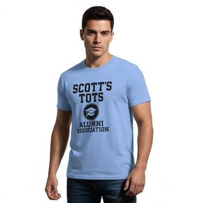 Scott’s Tots Alumni Association T-Shirt – The Office Inspired, Funny Fan Tee, Unisex