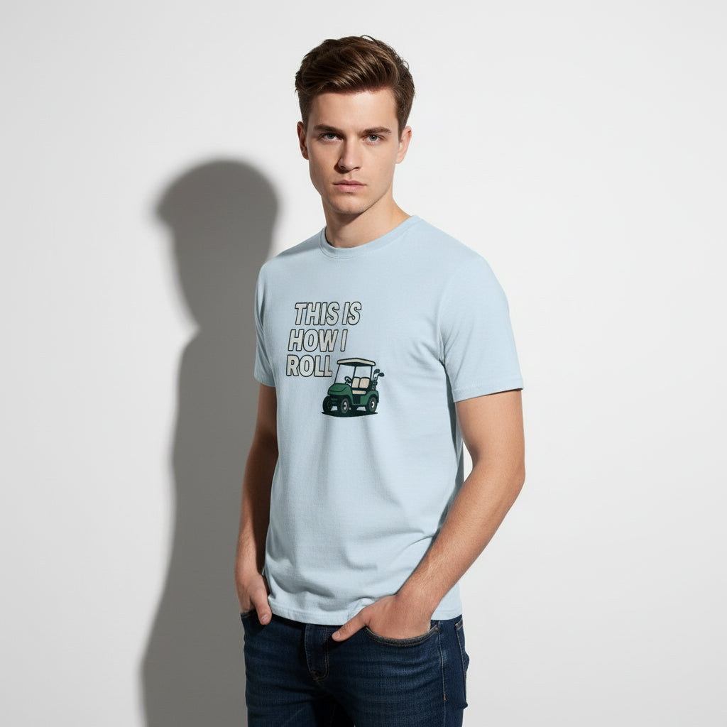 This Is How I Roll Golf T-Shirt – Funny Sports Graphic Tee, Unisex