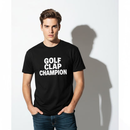 Golf Clap Champion Graphic Tee – Humor Sports Shirt, Player Gift