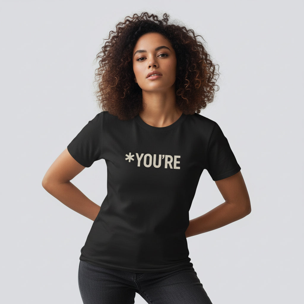 Grammar Nerd Shirt – *YOU’RE Mistake Fighter, Unisex, Gift for Writers