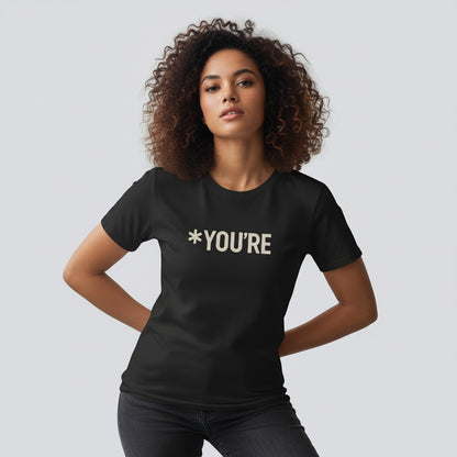 Grammar Nerd Shirt – *YOU’RE Mistake Fighter, Unisex, Gift for Writers