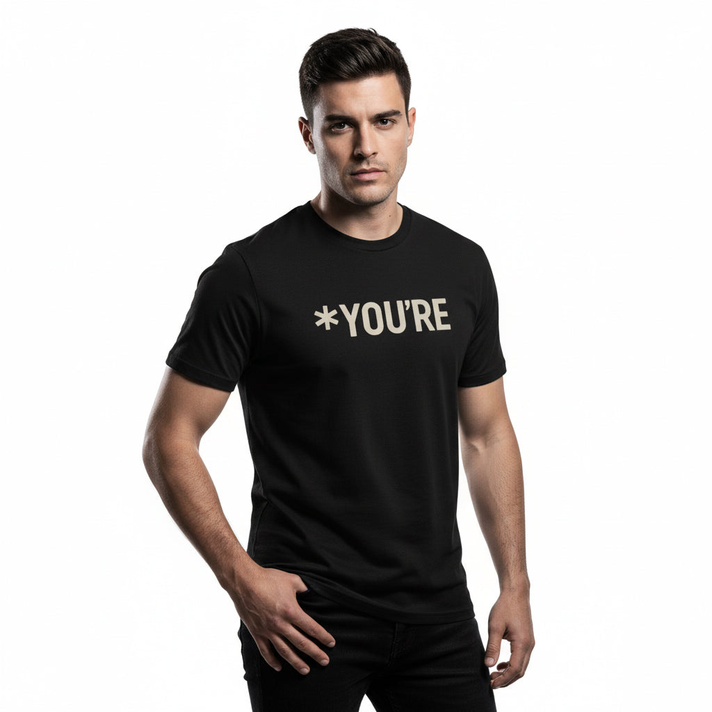 Grammar Nerd Shirt – *YOU’RE Mistake Fighter, Unisex, Gift for Writers