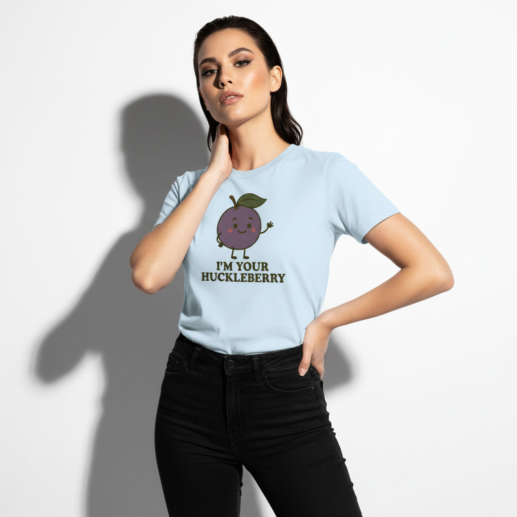 Funny Western Movie Quote T-Shirt – I’m Your Huckleberry, Men’s & Women’s