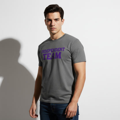 Independent Team Slogan Tee – Bold Group Shirt, Comfortable Fit,