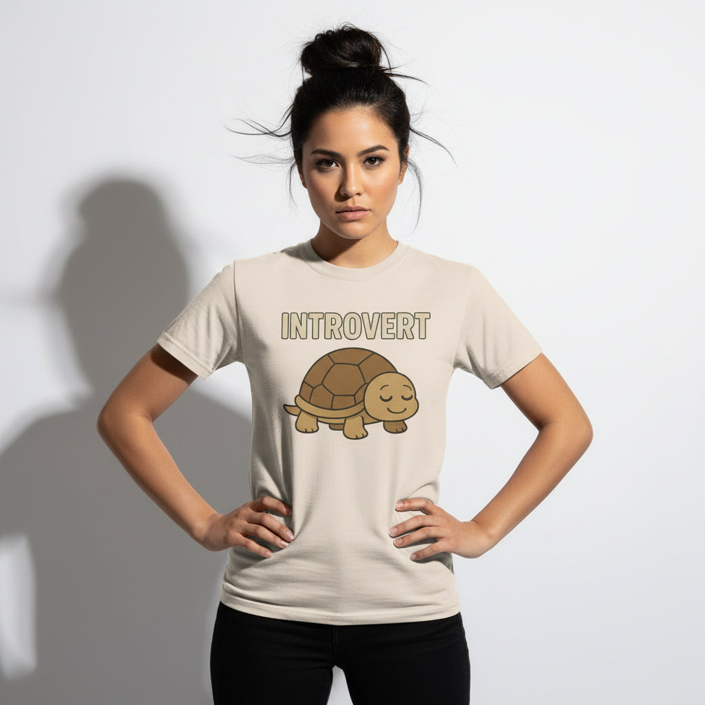 Introvert Statement T-Shirt – Funny Personality Graphic Tee, Unisex, Soft Cotton