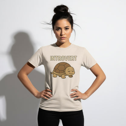 Introvert Statement T-Shirt – Funny Personality Graphic Tee, Unisex, Soft Cotton