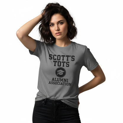 Scott’s Tots Alumni Association T-Shirt – The Office Inspired, Funny Fan Tee, Unisex