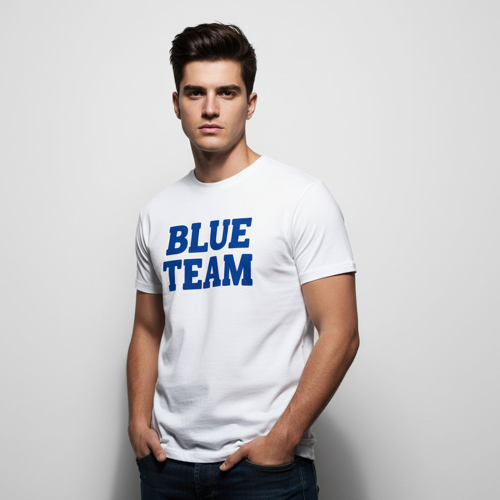 Blue Team Member T-Shirt – Sporting Event Shirt, Team Logo, Unisex, Gift