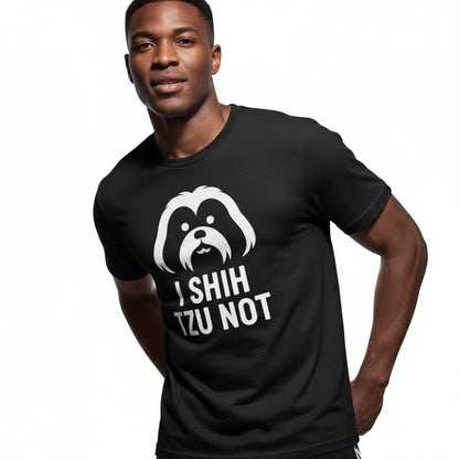 I Shih Tzu Not Dog Pun Tee – Cute Graphic, Gift for Pet Lovers, Unisex
