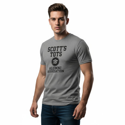 Scott’s Tots Alumni Association T-Shirt – The Office Inspired, Funny Fan Tee, Unisex