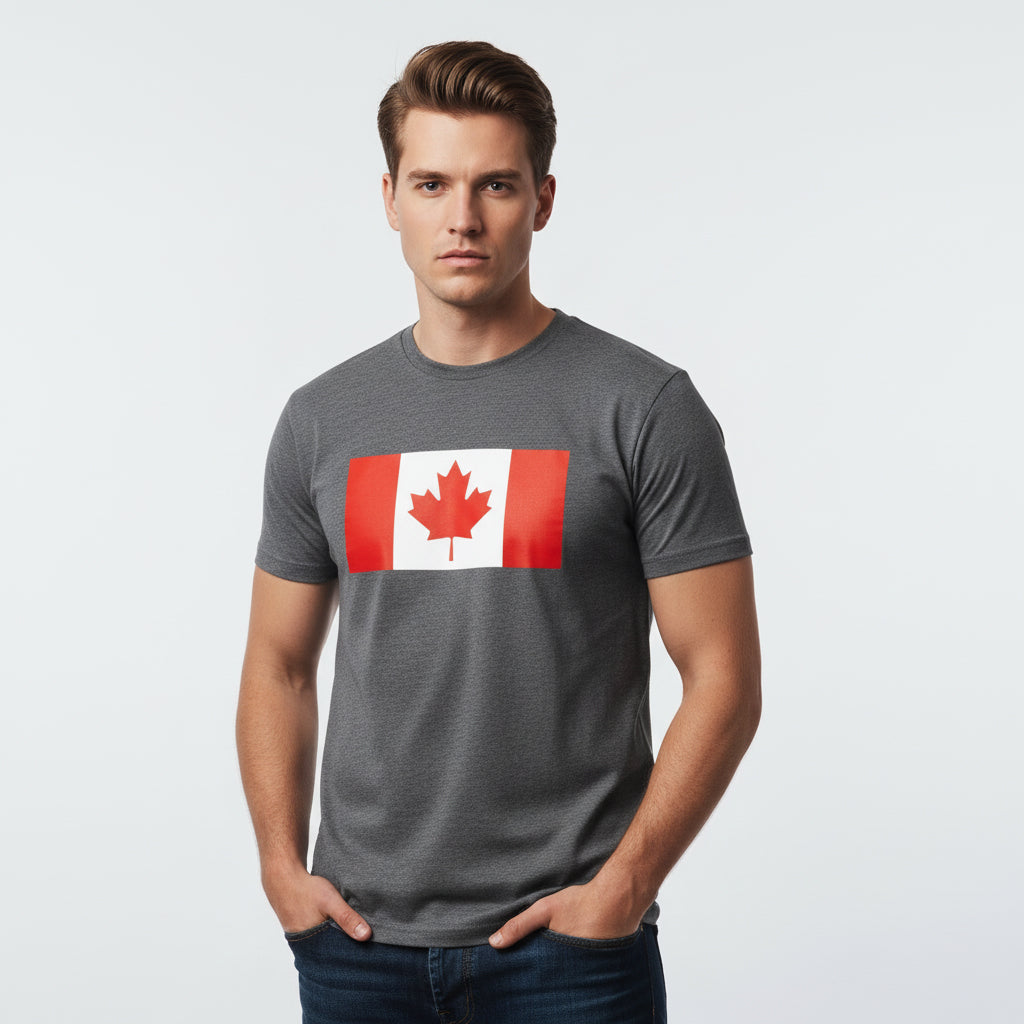 Ameri-Canadian International Travel Shirt - Flag Jacking Shirt