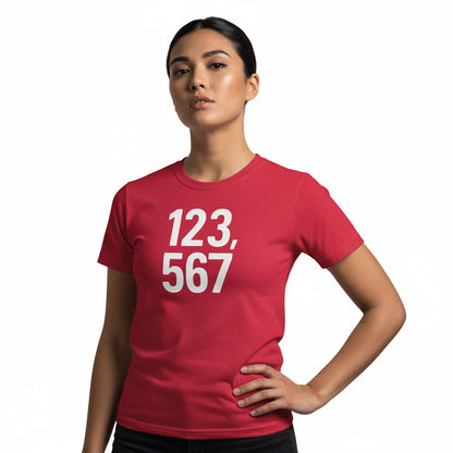 123, 567 - ¡Salsa! Dance T-Shirt – Funny Latin Dance Graphic Tee, Unisex, Soft Cotton