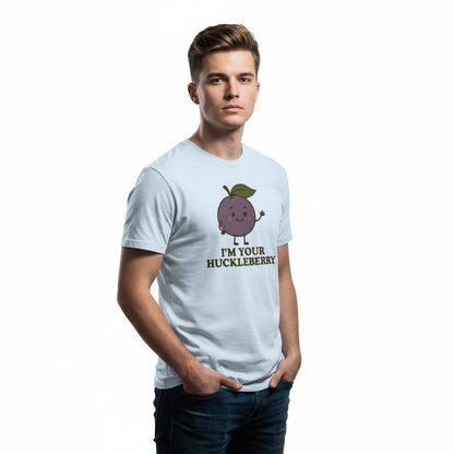 Funny Western Movie Quote T-Shirt – I’m Your Huckleberry, Men’s & Women’s