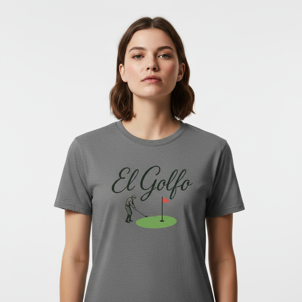 El Golfo Latin Humor Tee – Spanish Phrase Shirt, Retro Style, Sioux Falls