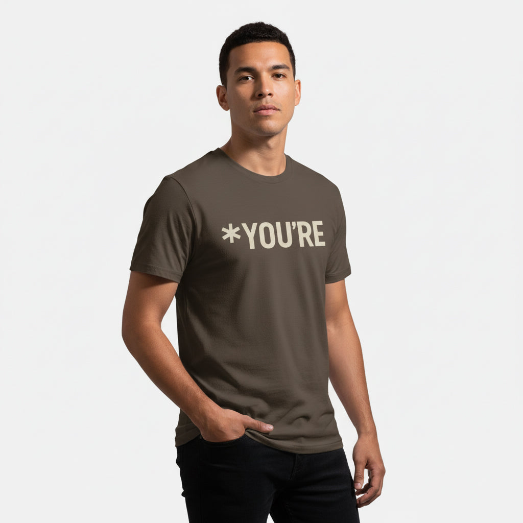 Grammar Nerd Shirt – *YOU’RE Mistake Fighter, Unisex, Gift for Writers