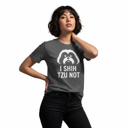 I Shih Tzu Not Dog Pun Tee – Cute Graphic, Gift for Pet Lovers, Unisex