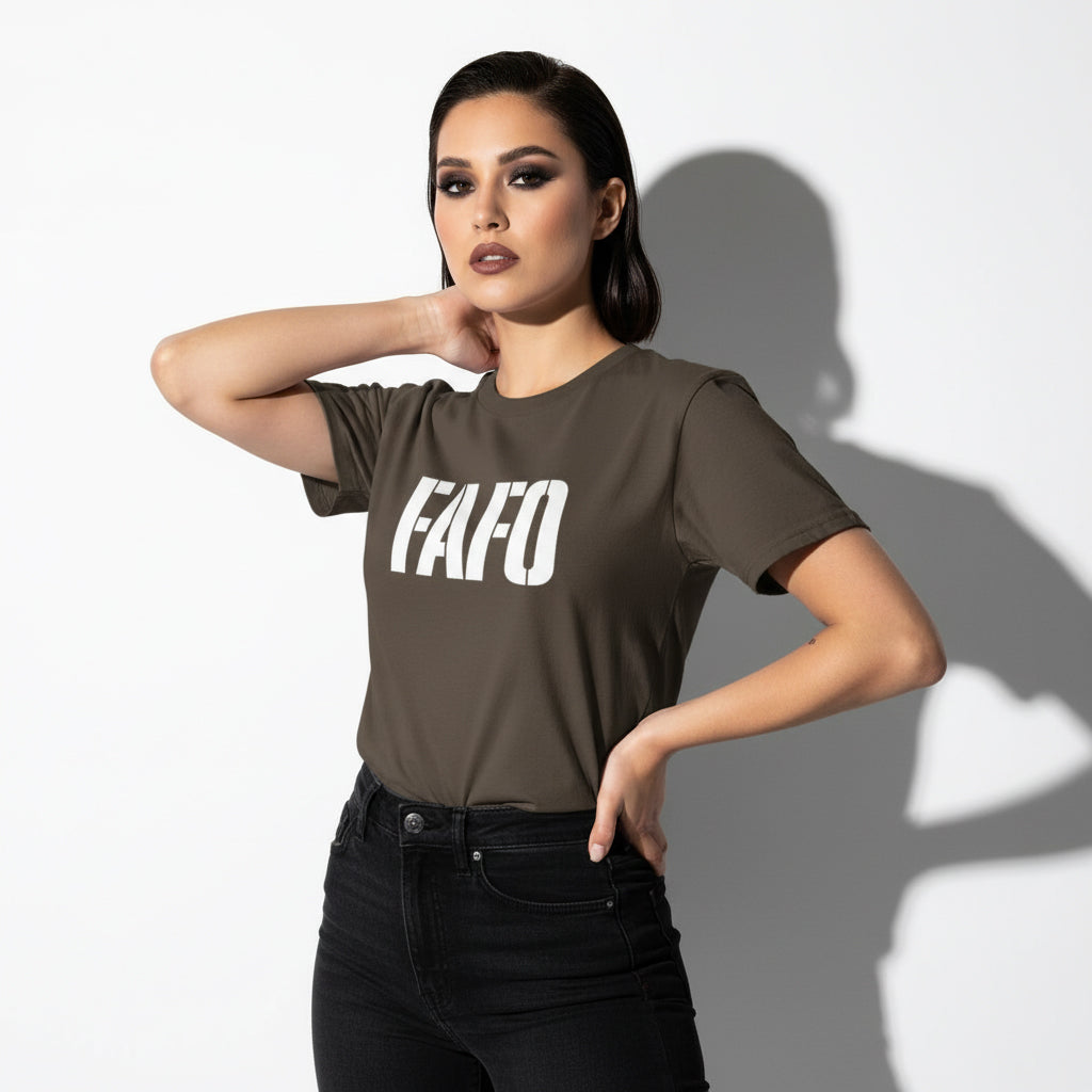 FAFO Slogan T-Shirt – Funny Meme Graphic, Unisex, Soft Cotton