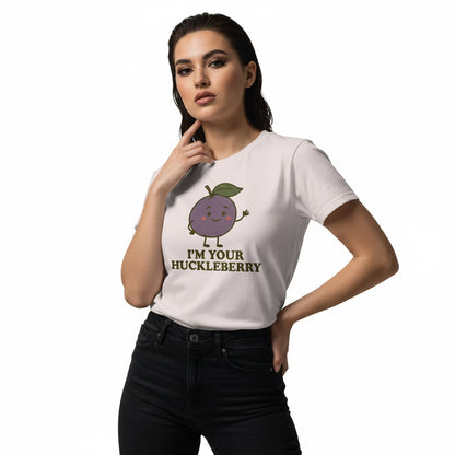 Funny Western Movie Quote T-Shirt – I’m Your Huckleberry, Men’s & Women’s