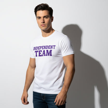 Independent Team Slogan Tee – Bold Group Shirt, Comfortable Fit,